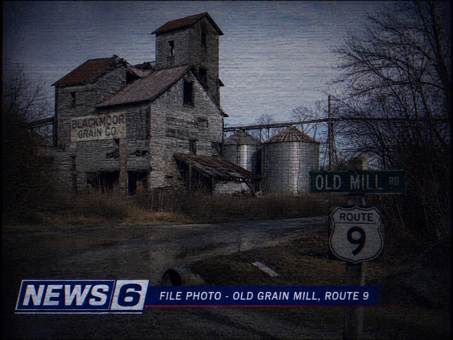 File photo: Old Grain Mill, Route 9, taken by day